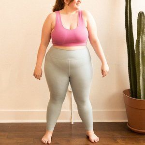 girlfriend collective leggings in sky